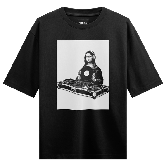 DJ WALI MONA Front Oversized T-Shirt - PRDGY