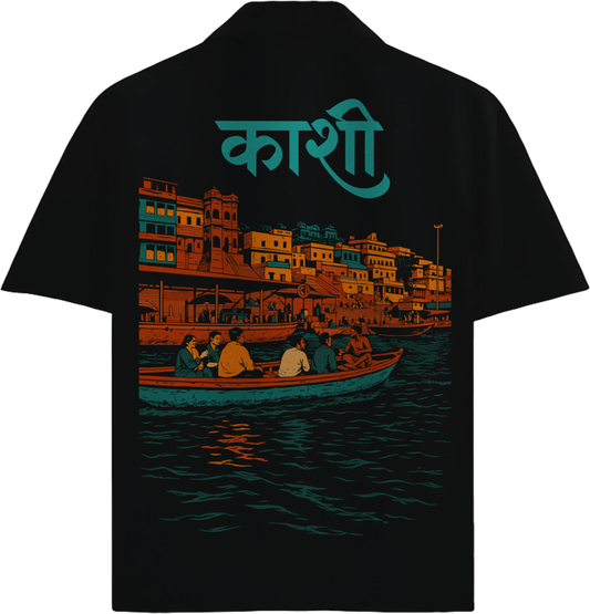 PRDGY Eternal Kashi Oversized Half-Shirt
