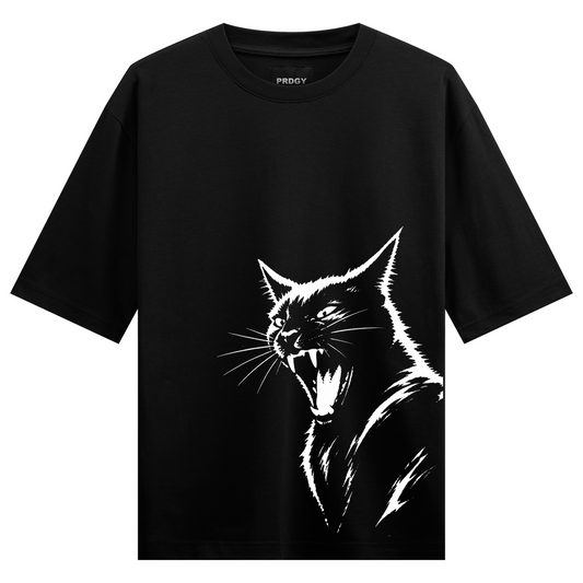 PRDGY Kaali Billi Oversized T-Shirt