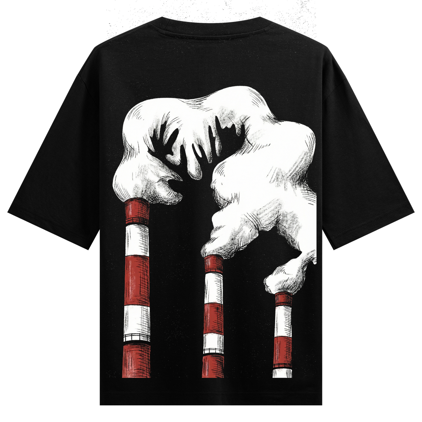 PRDGY Shadow Emission Oversized T-shirt