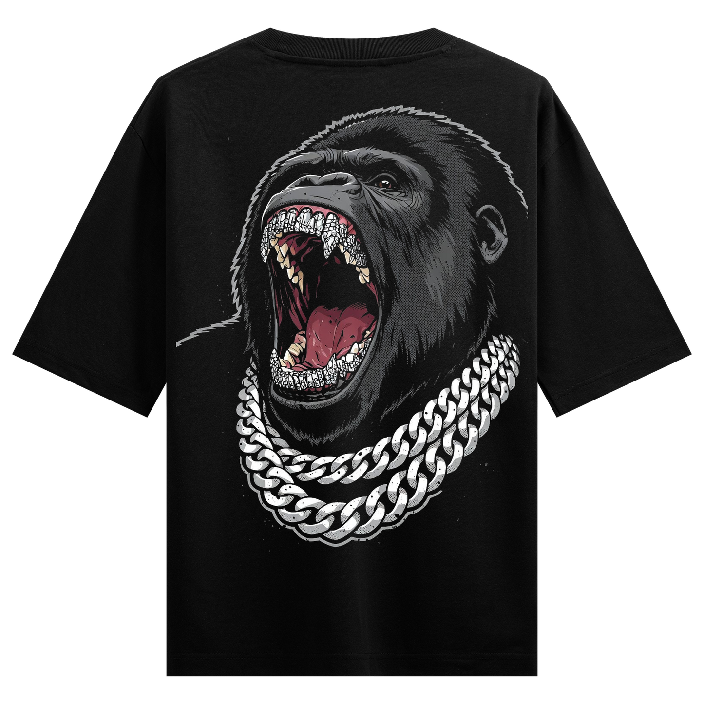 PRDGY Go Gorilla - Back - Oversized T-shirt
