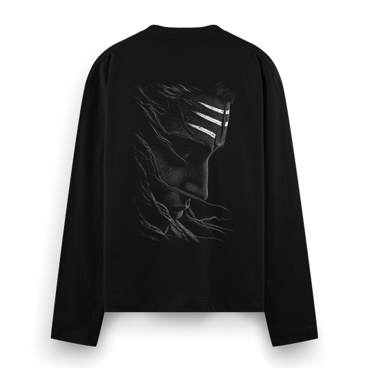 vairagya Full Sleeve T-Shirt by PRDGY — bold graphic art representing detachment, streetwear design