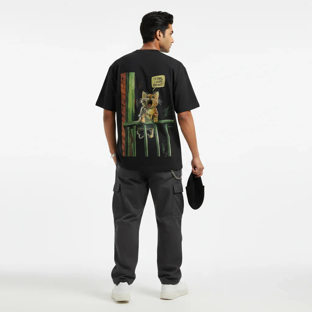 PRDGY BLOODLUST BABY Back Oversized T-Shirt