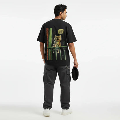 PRDGY BLOODLUST BABY Back Oversized T-Shirt
