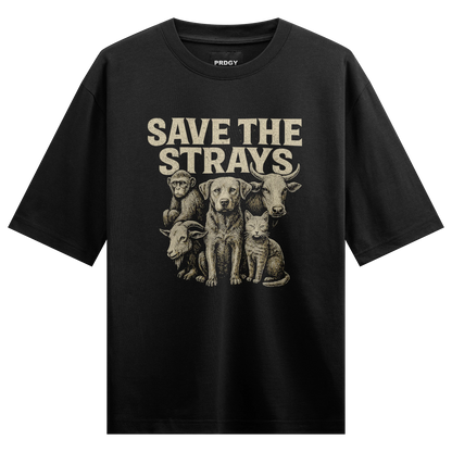 PRDGY Save The Strays Oversized T-Shirt