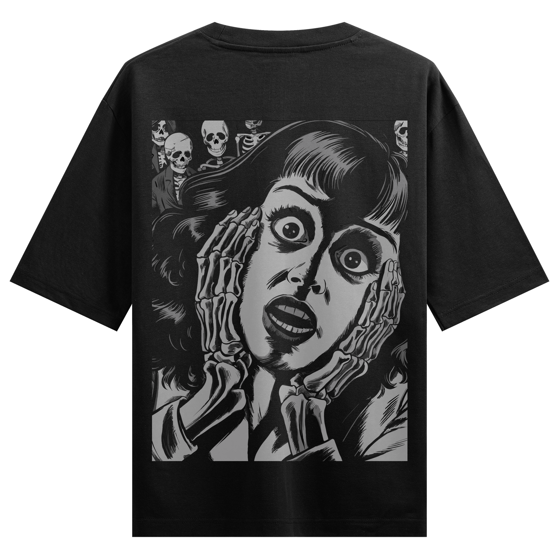 Haye Mai Mar Jawan Back Oversized T-Shirt - PRDGY
