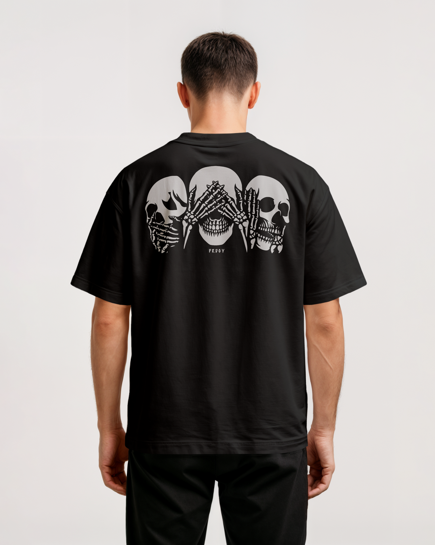 Mahatma Skulls Oversized T-Shirt