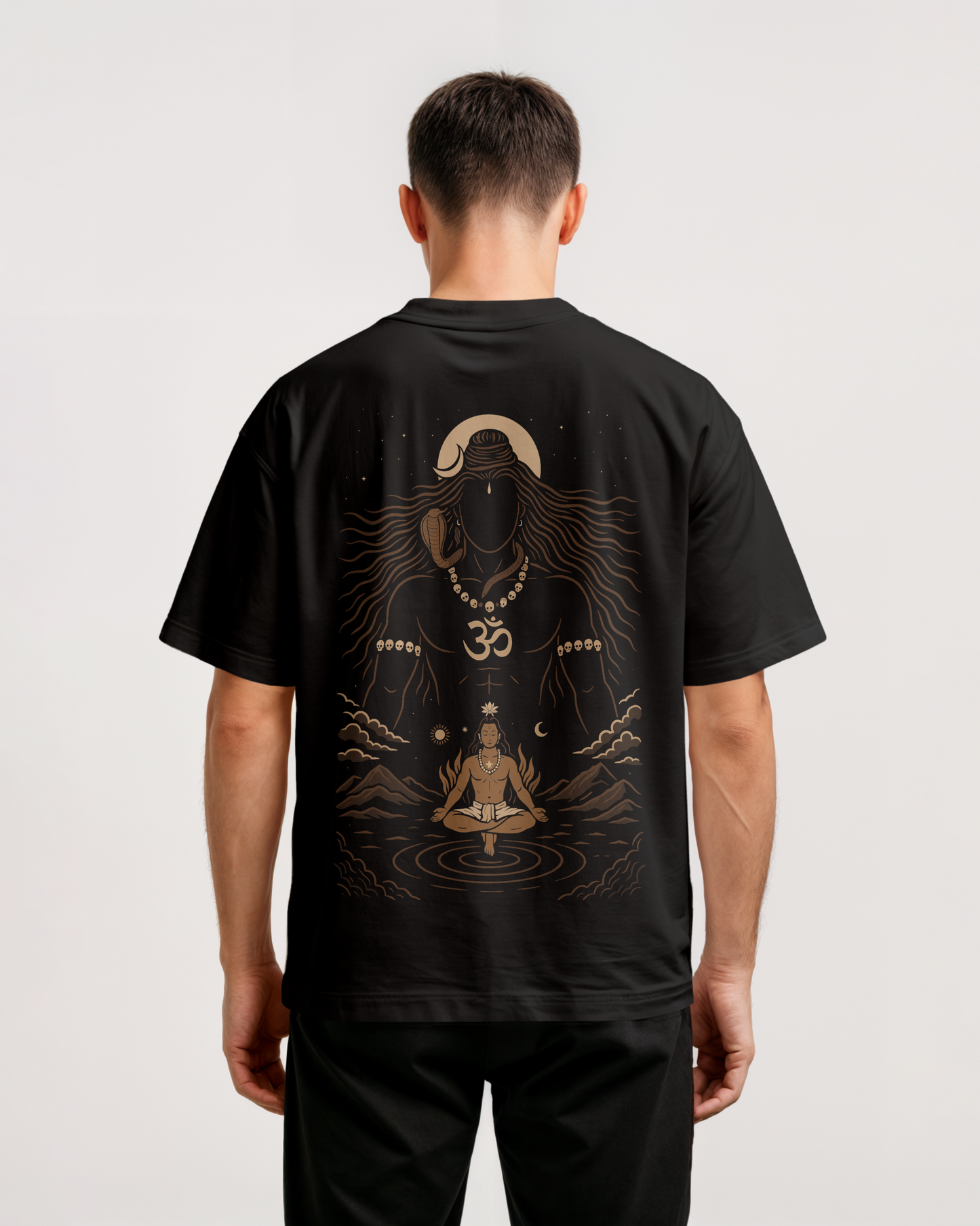 Atmasamarpan Back Oversized T-Shirt
