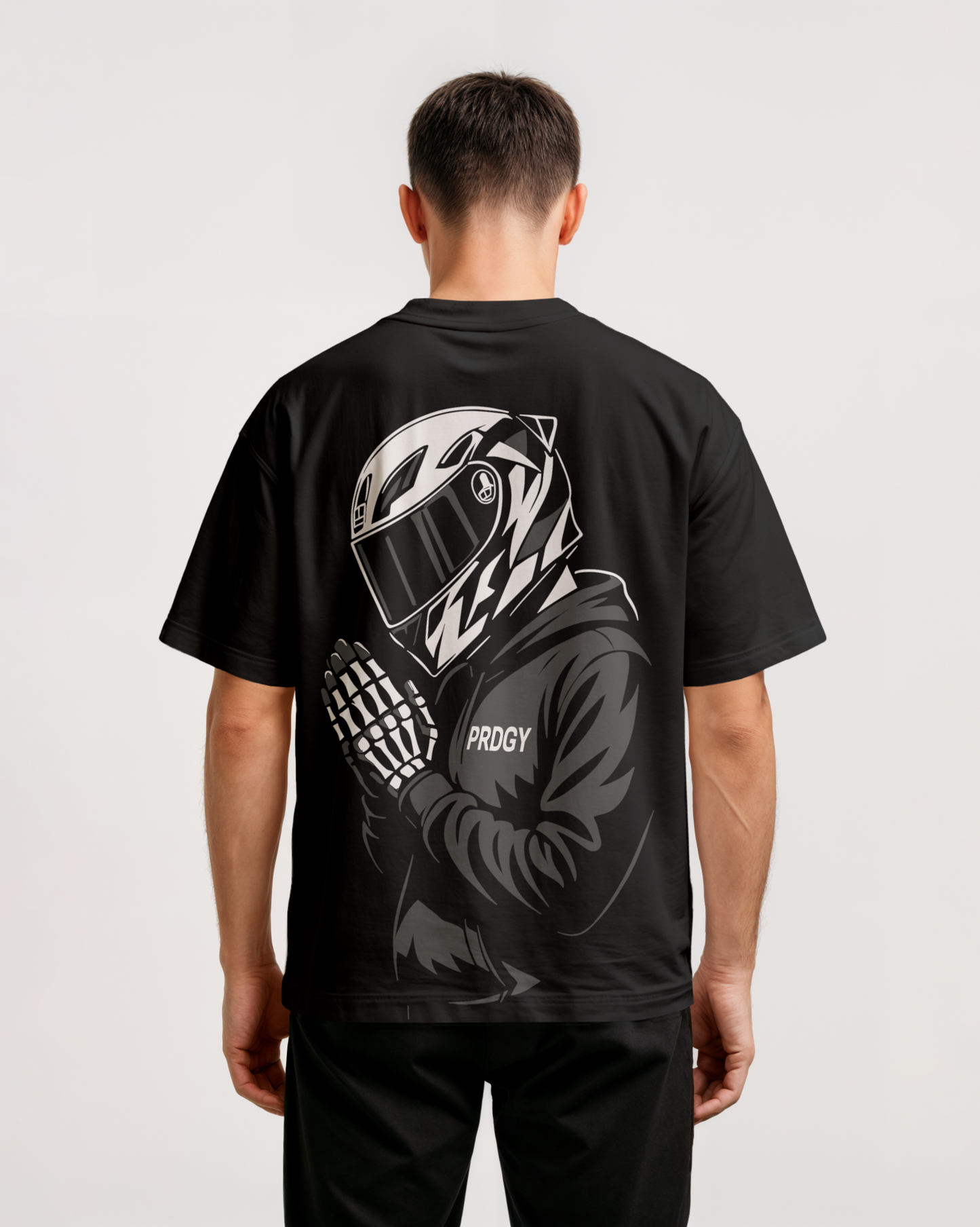Raftaar Bhau Back Oversized T-Shirt
