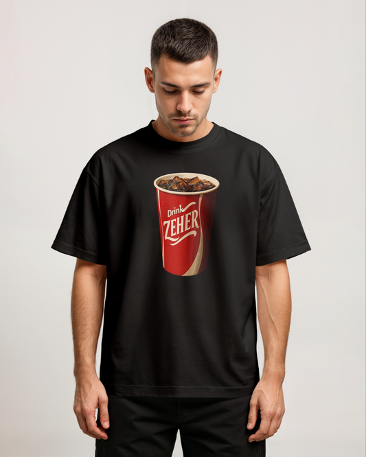 PRDGY Meetha Zeher Oversized Tshirt