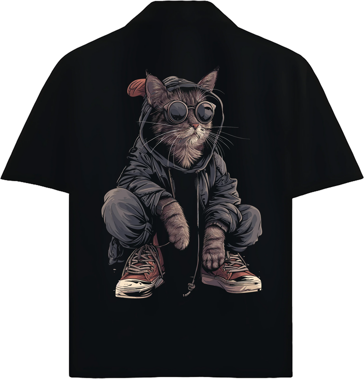 PRDGY Hiphop Billa Oversized Half-Shirt