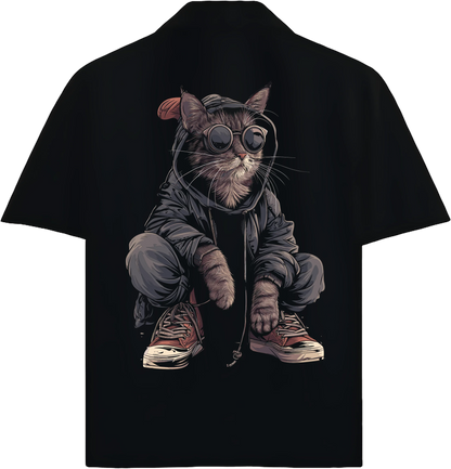 PRDGY Hiphop Billa Oversized Half-Shirt