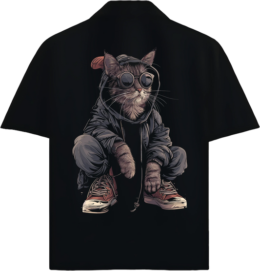 PRDGY Hiphop Billa Oversized Half-Shirt