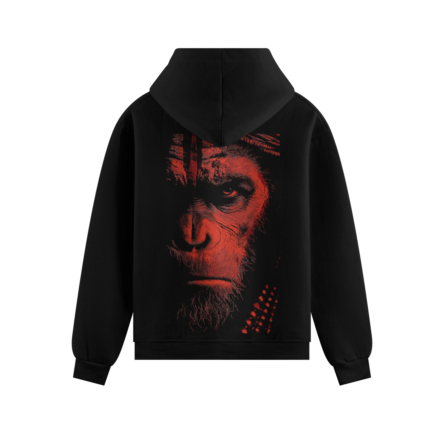 PRDGY Red Is the Warning Oversized Hoodie