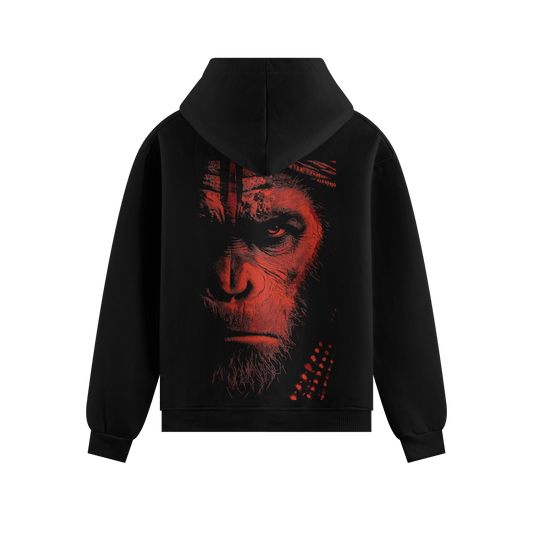 PRDGY Red Is the Warning Oversized Hoodie