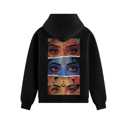 Krishna artwork on PRDGY hoodie