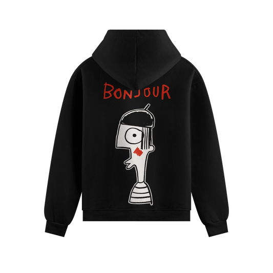 PRDGY Bonjour Bizarre Oversized Hoodie