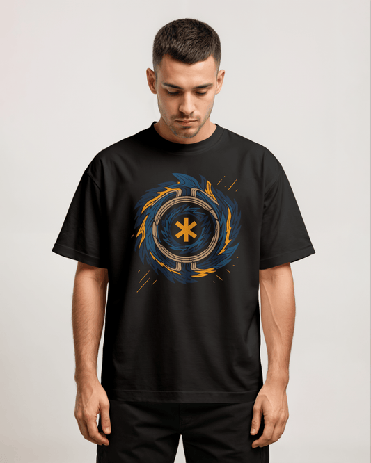 Khele Baybladee Front Oversized T-Shirt - PRDGY