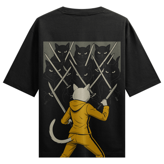 Ladankan Billi Back Oversized T-Shirt - PRDGY