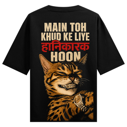Prdgy Khud Se Khatra Oversized T-shirt