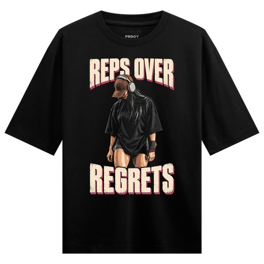 Reps Over Regrets Oversized T-Shirt