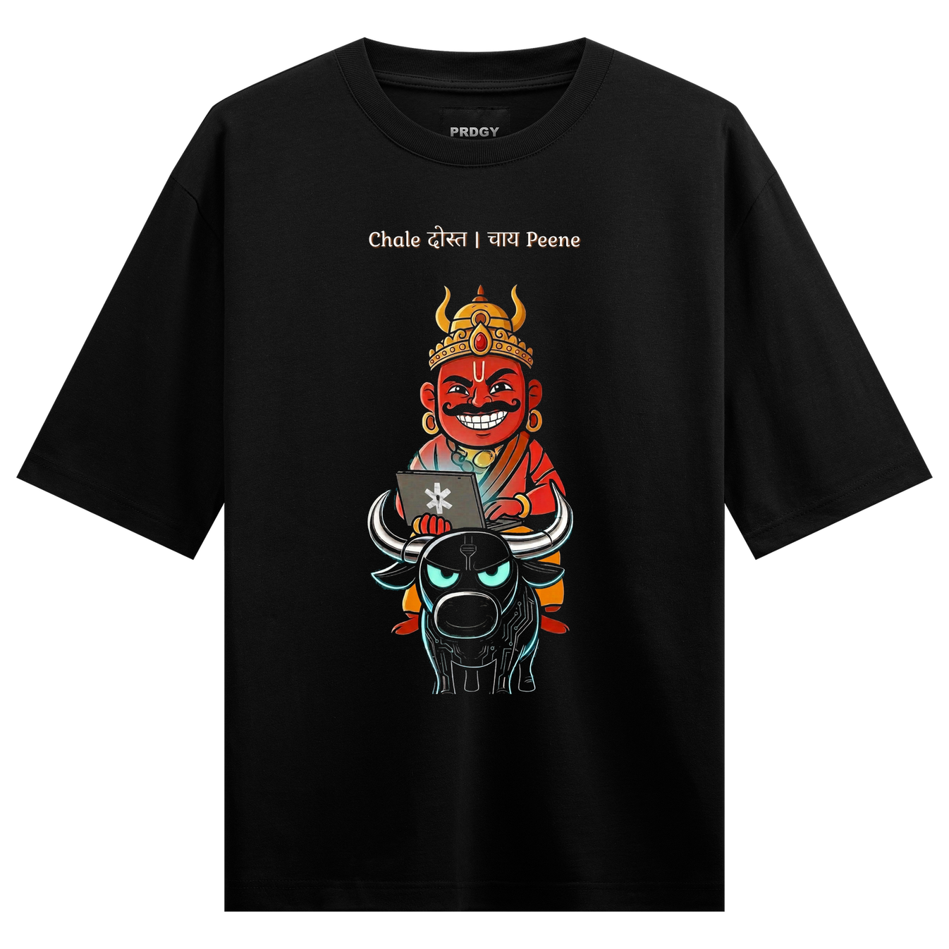 PRDGY Chill Maar Daanav Oversized T-Shirt