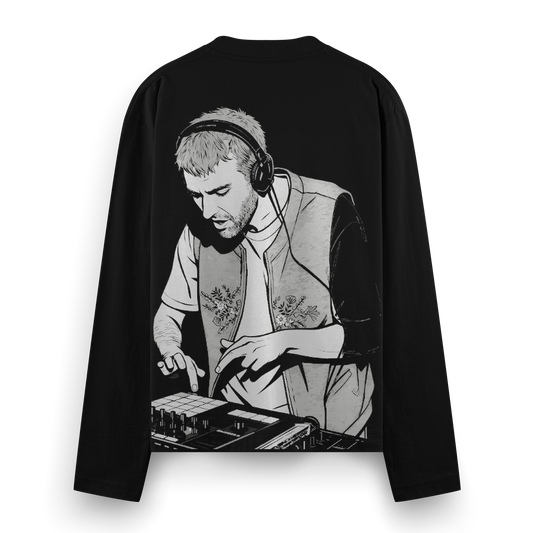 PRDGY Loop Theory Oversized Full Sleeve T-Shirt