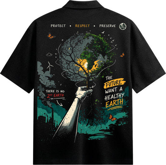 PRDGY Earth's Embrace Oversized T-shirt