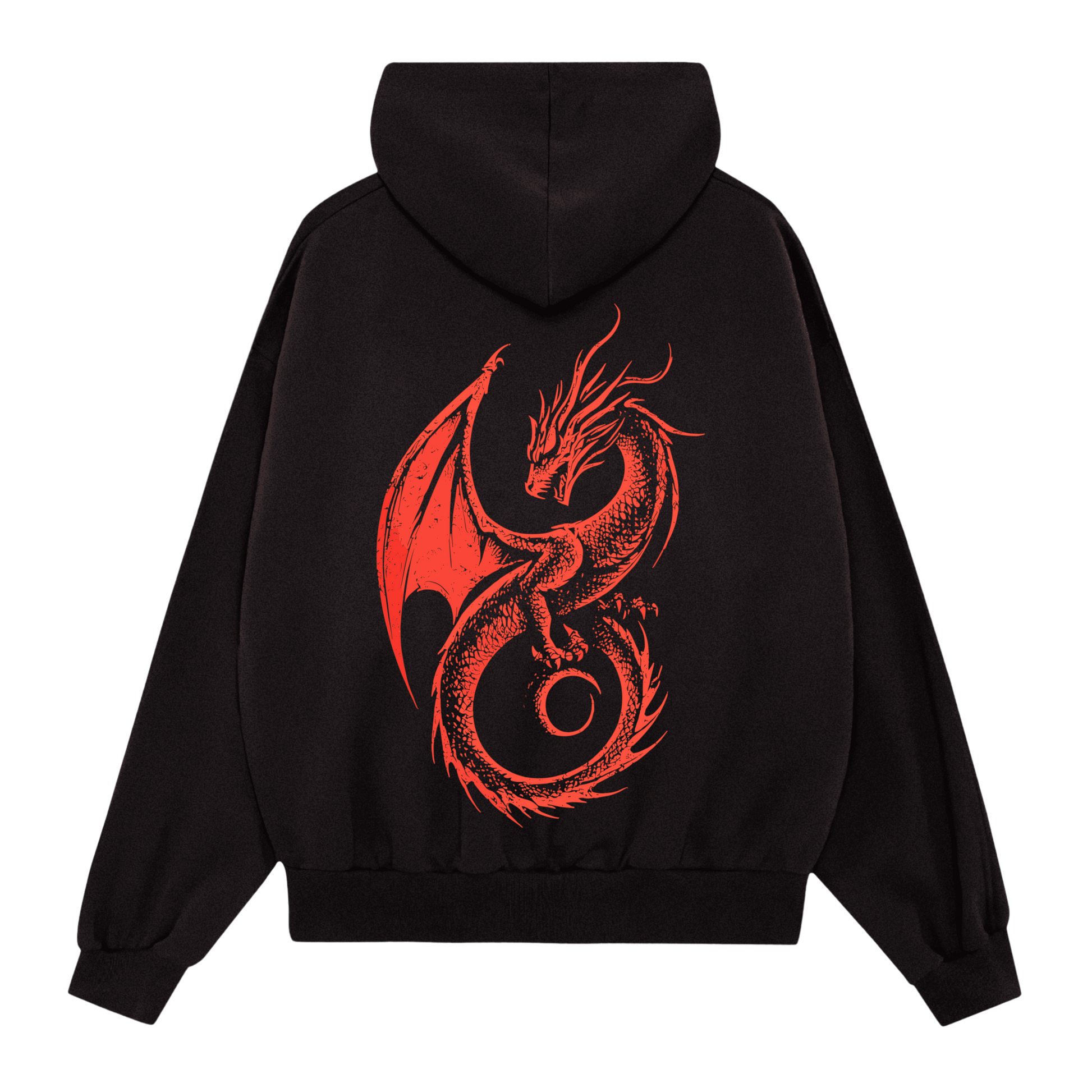 Mythical Fire Dragon Hoodie - PRDGY