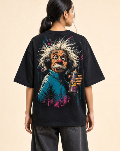 Einstein Spray Oversized T-shirt