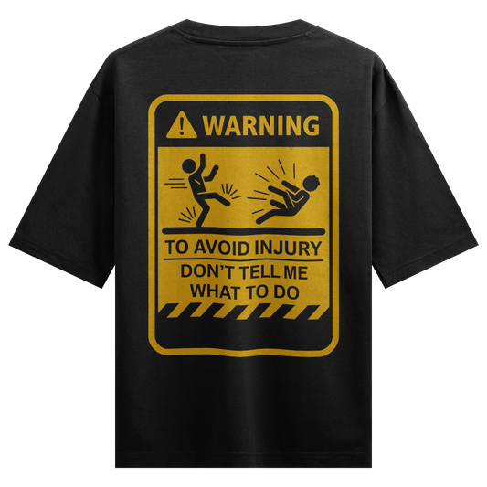 PRDGY Anger Issue Oversized T-Shirt - PRDGY