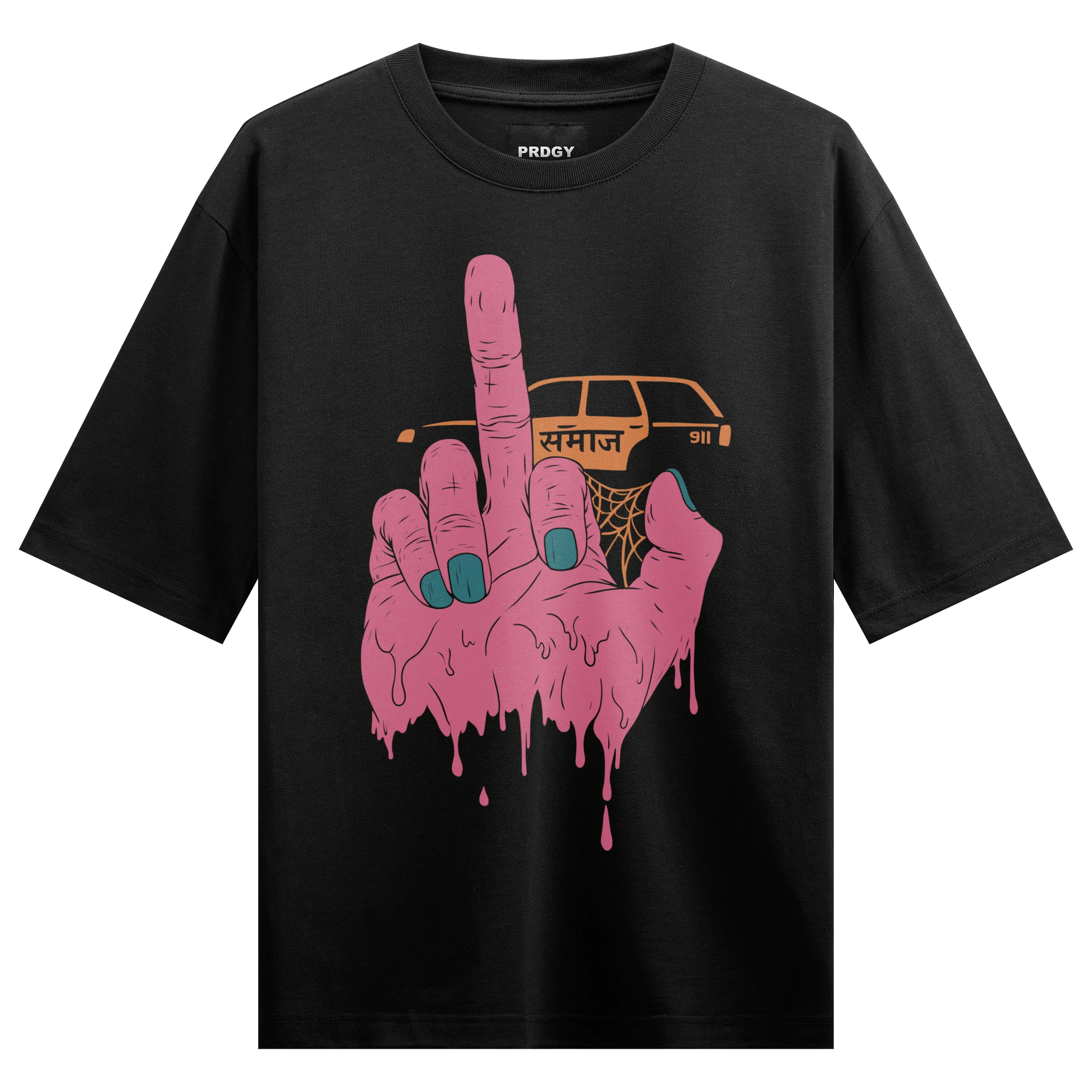 PRDGY Asamajik Tatva Oversized T-shirt - PRDGY