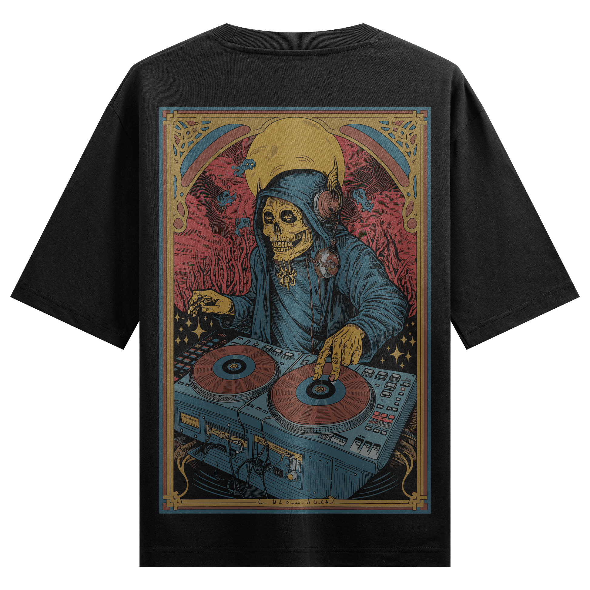 Prdgy Bad Dj Back Oversized T-Shirt - PRDGY