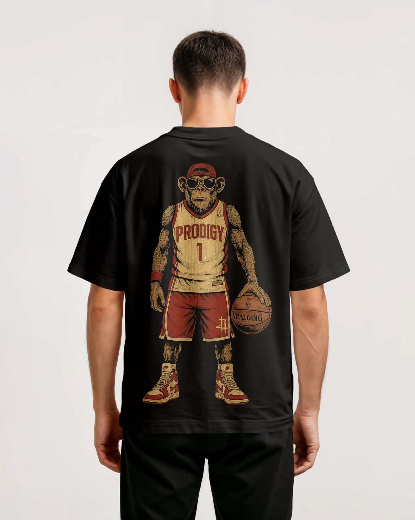 Prdgy Bandarkari Back Oversized T-Shirt - PRDGY