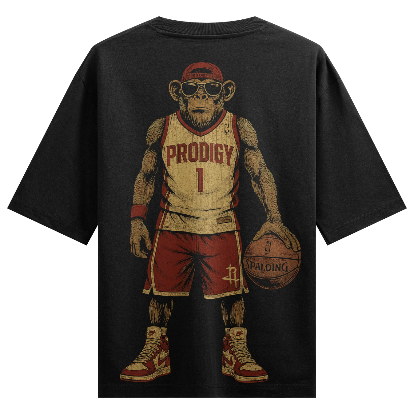 Prdgy Bandarkari Back Oversized T-Shirt - PRDGY