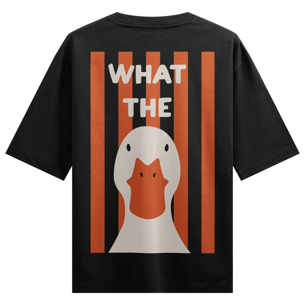 WHAT THE artwork on PRDGY oversized t-shirt