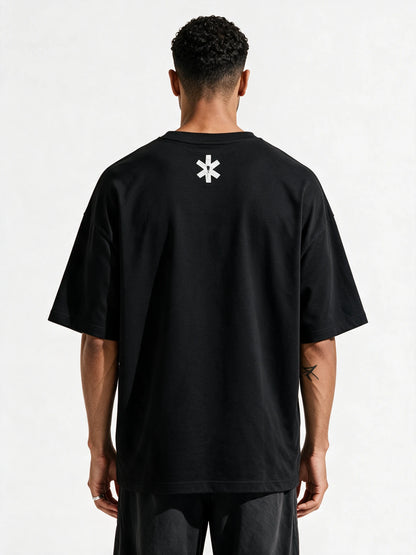 Beraham Prajati Oversized T-shirt — back view of T-shirt