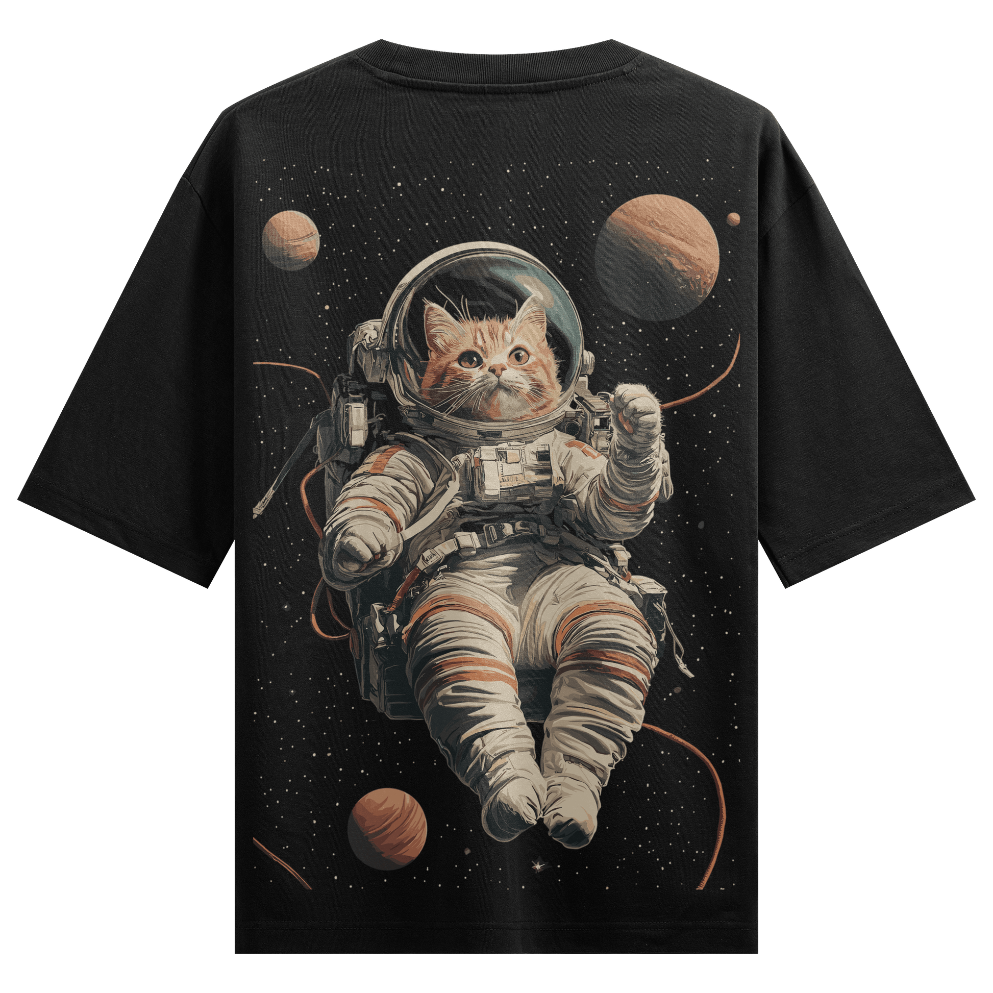 Prdgy Billstraunaut Back Oversized T-Shirt - PRDGY