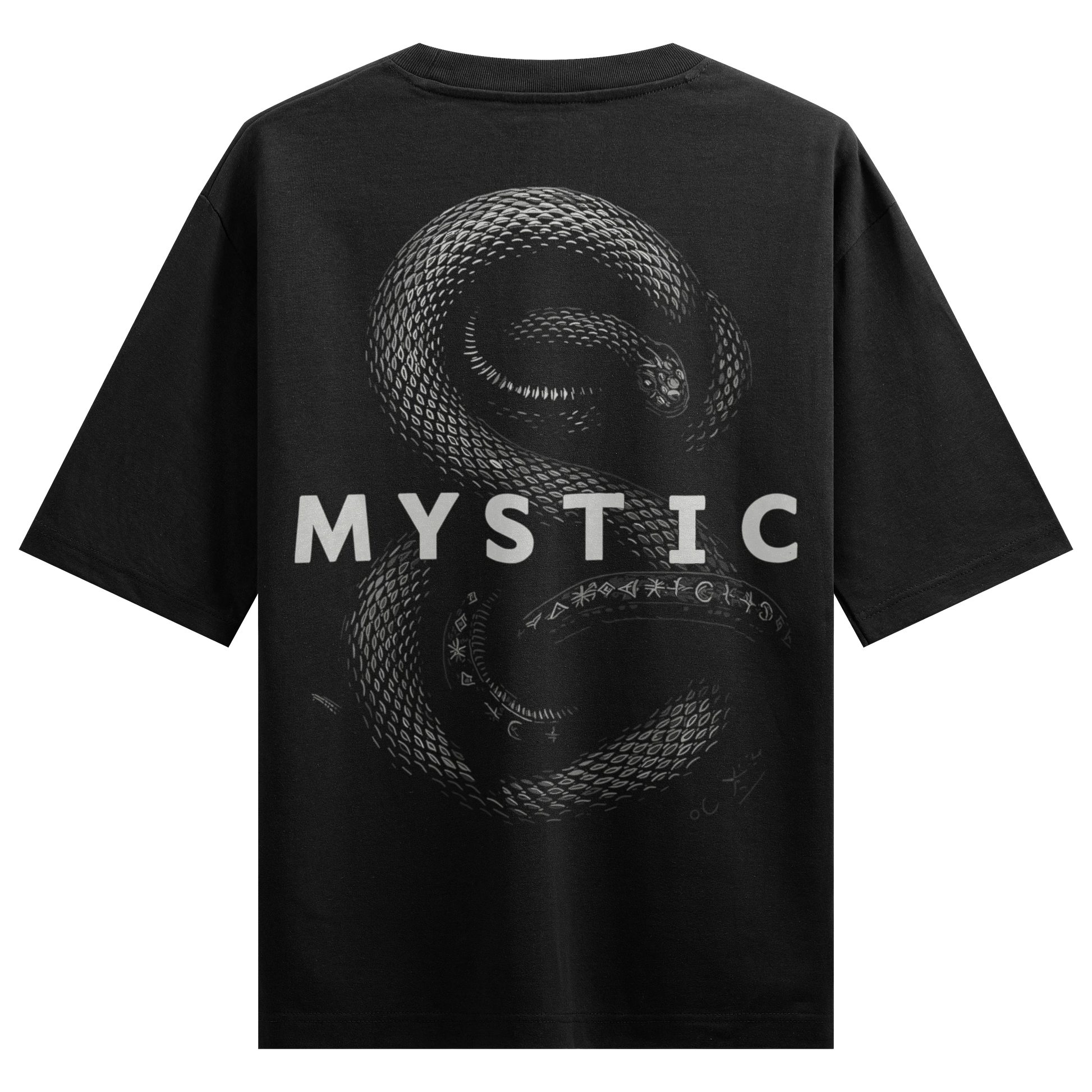 PRDGY Black Serpent Oversized T-Shirt - PRDGY