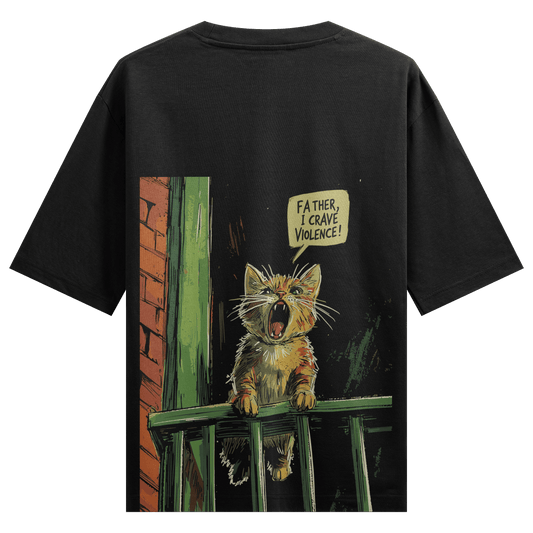 PRDGY BLOODLUST BABY Back Oversized T-Shirt - PRDGY