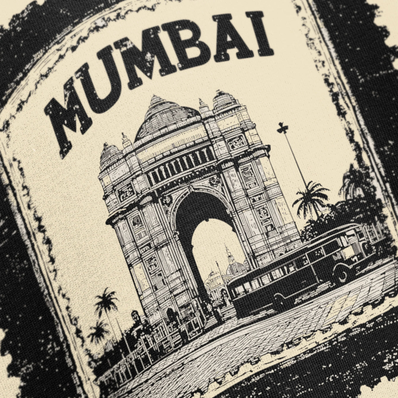 Prdgy Bombay Mere Jaan Front Oversized Tshirt - PRDGY