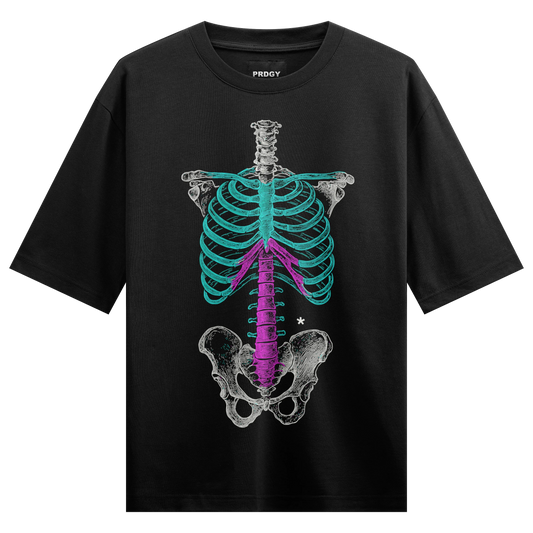 PRDGY Bone Mode Oversized T-Shirt - PRDGY