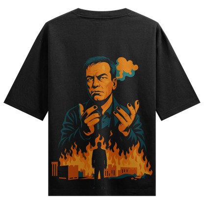 PRDGY Burn It Down Oversized T-Shirt - PRDGY