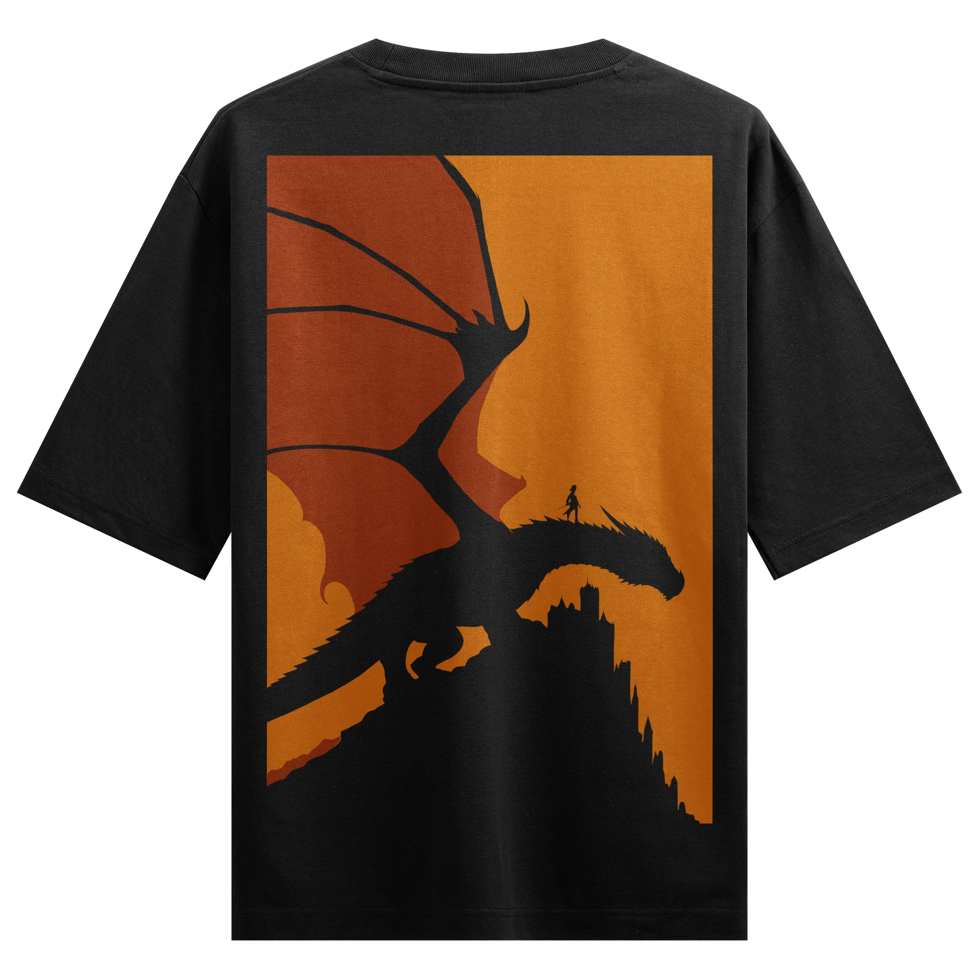 PRDGY Burn the Throne Oversized T-Shirt - PRDGY