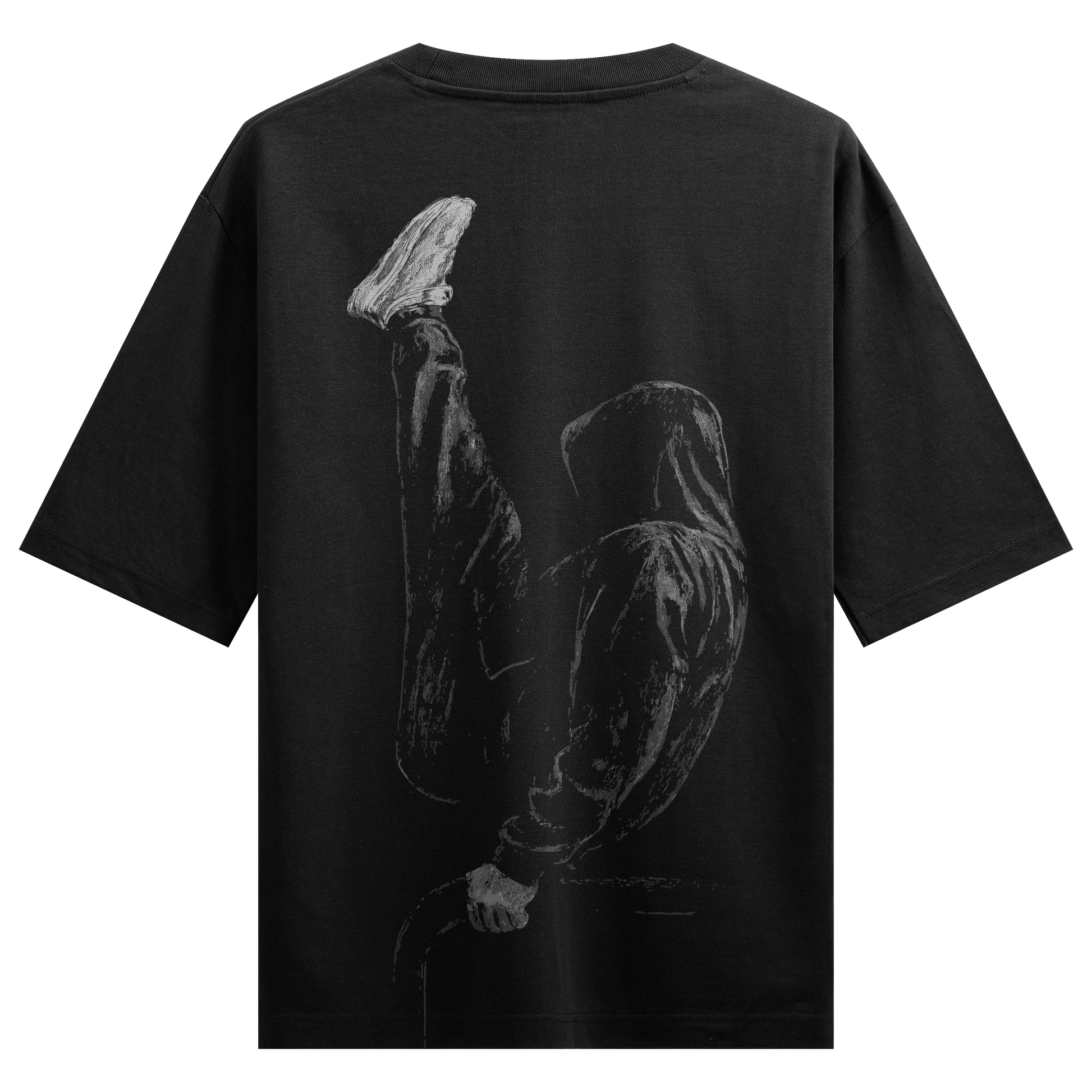 Prdgy Calisthenics Back Oversized T-Shirt - PRDGY