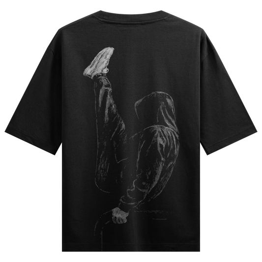 Prdgy Calisthenics Back Oversized T-Shirt - PRDGY