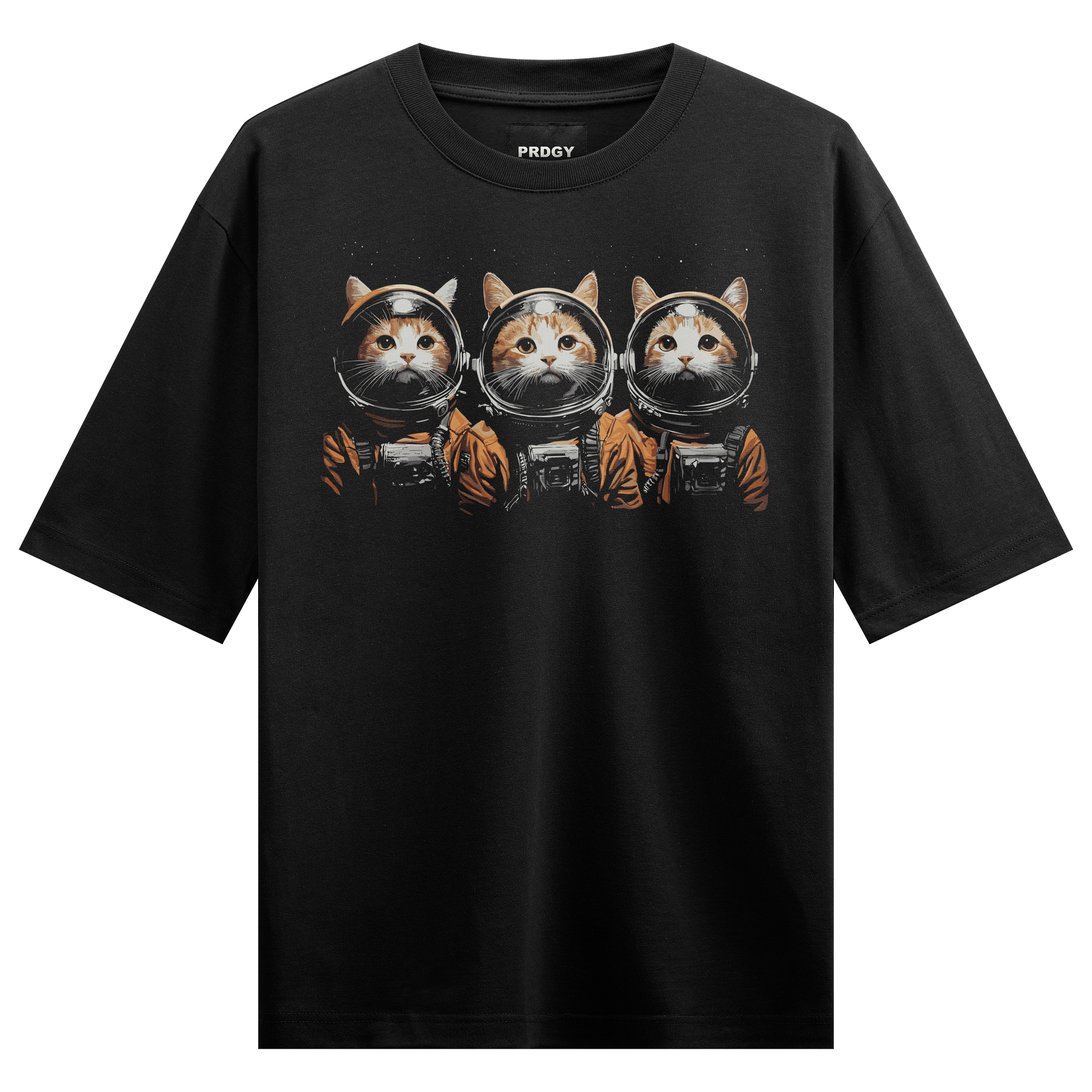 Prdgy Catwar Front Oversized T-Shirt - PRDGY