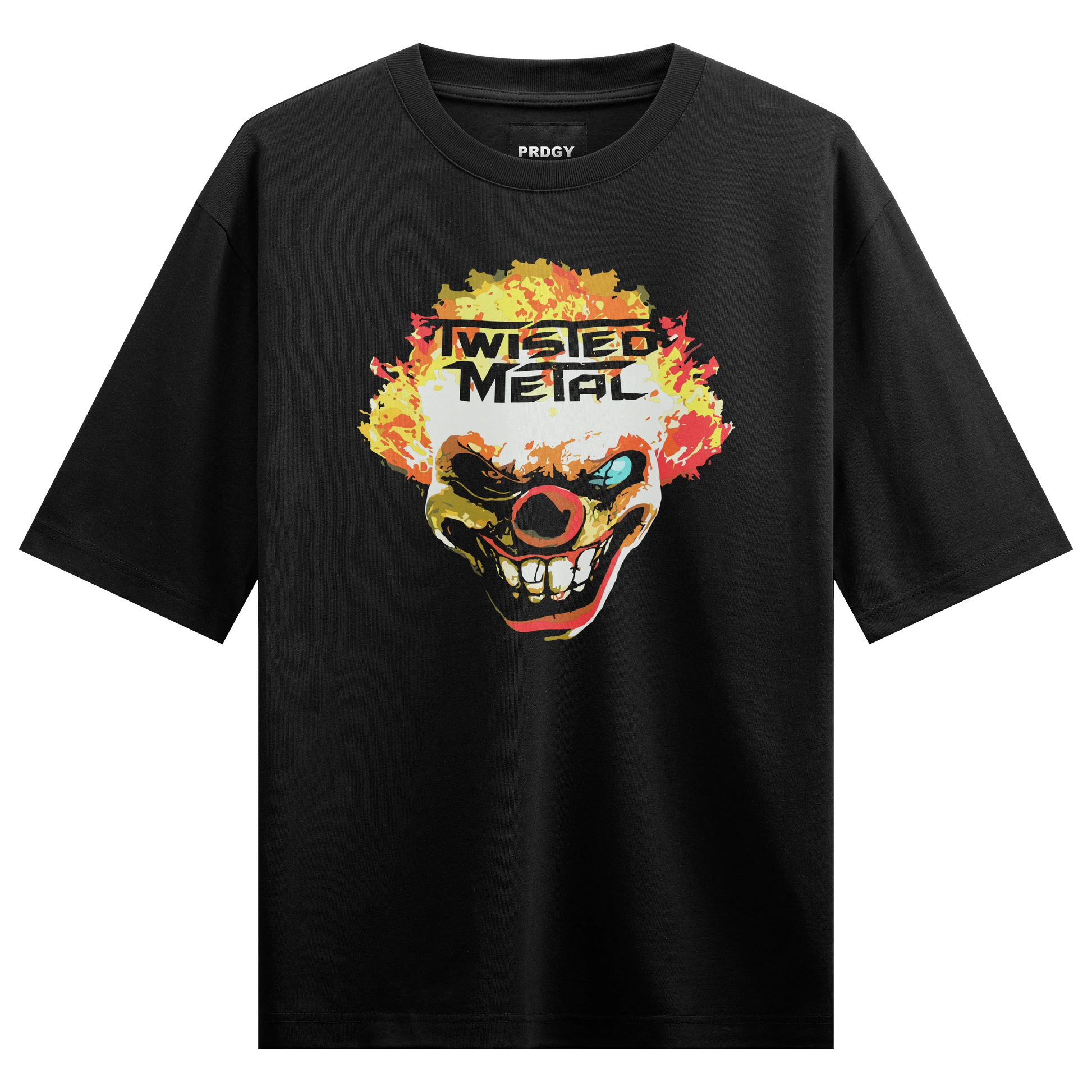 PRDGY Chaos Head Oversized T-Shirt - PRDGY