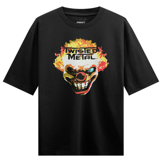 PRDGY Chaos Head Oversized T-Shirt - PRDGY