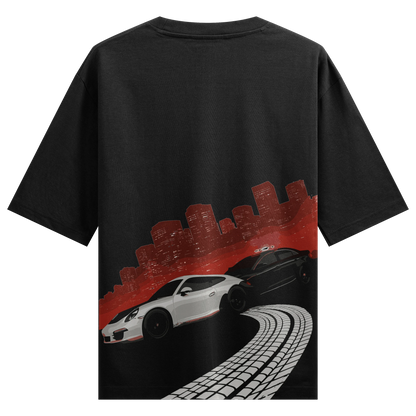 PRDGY City Escape Oversized T-Shirt back - PRDGY
